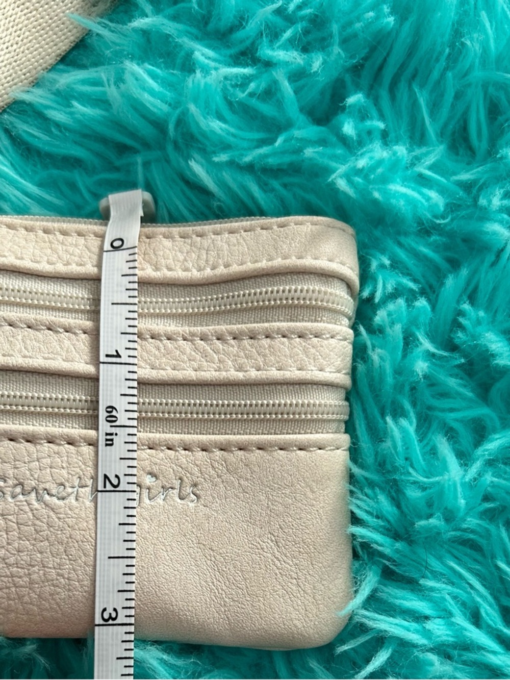 Save the Girls Clip & Go Crossbody Strap and Cream Coin Pouch - Picture 12 of 17